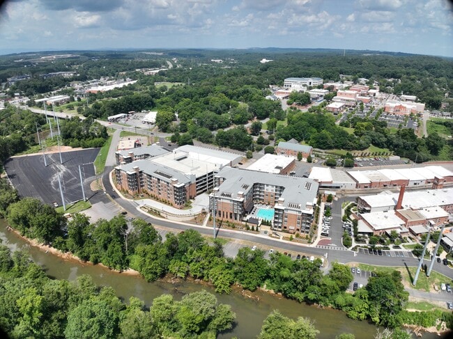3D Exterior - District on the Etowah Apartments