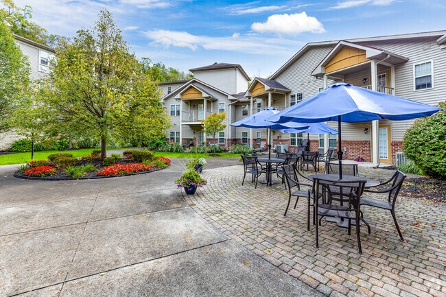 Courtyard - The Village East Apartments