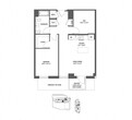 1 Bed 1 Bath Den-B6