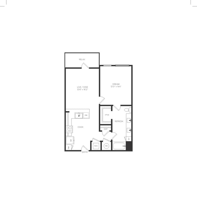 Plano de planta - The Grove at La Frontera