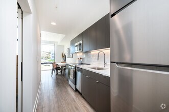 1BR, 1BA – 546SF - Kitchen - Bonsai Apartments