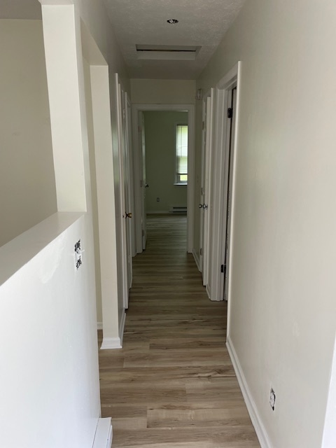 View from kitchen downhallway to bedrooms - 7737 Ninevah Rd