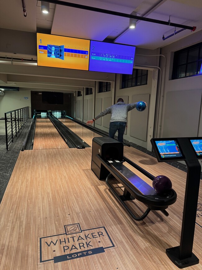 Bowling Alley - Lofts at Whitaker Park