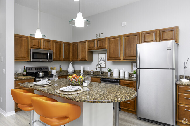 Colfax - 1BR, 1BA - 800SF - Kitchen - The Majestic at Downtown Baldwin Park