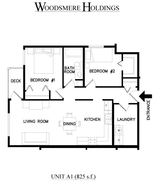 Plan d'étage - Woodsmere Park