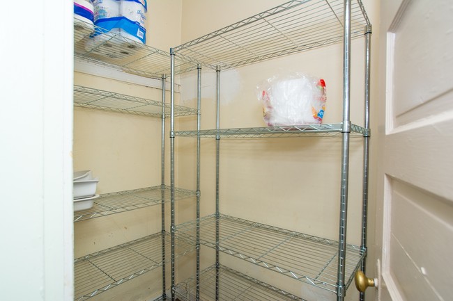 large walk-in storage closet/pantry in every unit - 109-111 Pocasset Ave