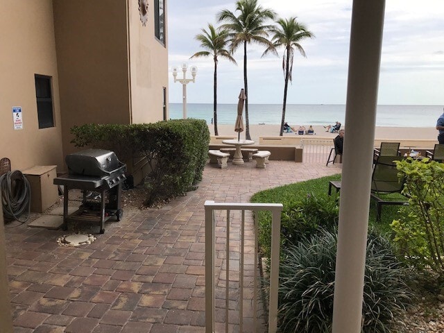 View from Front Door - 3300 N Surf Rd