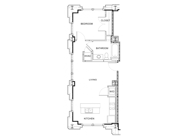 Interior Photo - Hibernia Tower Apartments