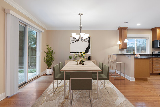 Staged Dining Room - 468 Green Bay Rd