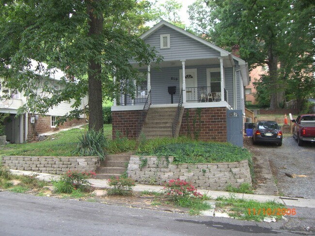 Front of Building, parking on left - 619 Mississippi Ave