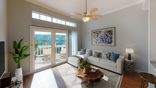 SPACIOUS LIVING ROOM AREA - Oceanfront Lofts