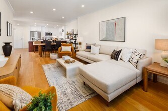 The Franklin Building at Hancock Village - Living Room - Hancock Village