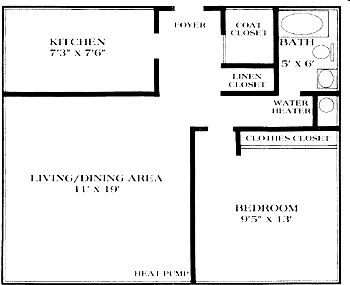 1BR/1BA - Hanover Square Apartments