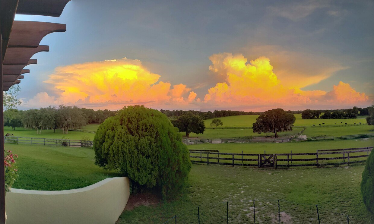 Sunset at Ranch - 5212 Bertsville Rd