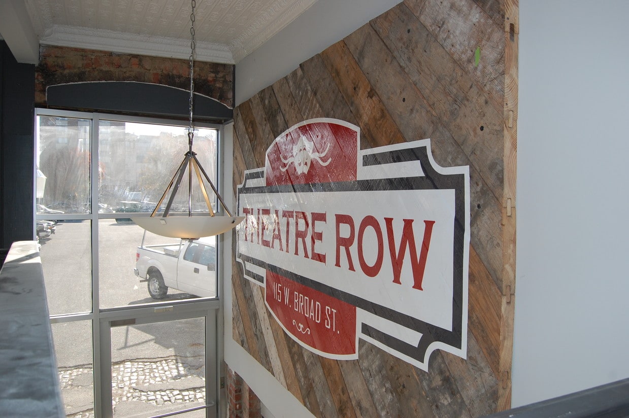 Rear Entrance - Theatre Row Apartments