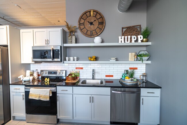 Cocina - Lofts at the HUPP