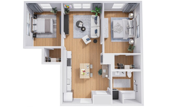 Plano de planta - The Overlook