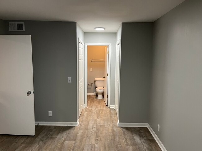Master bedroom with bathroom and 2 closet spaces - 3410 Tisdall Dr
