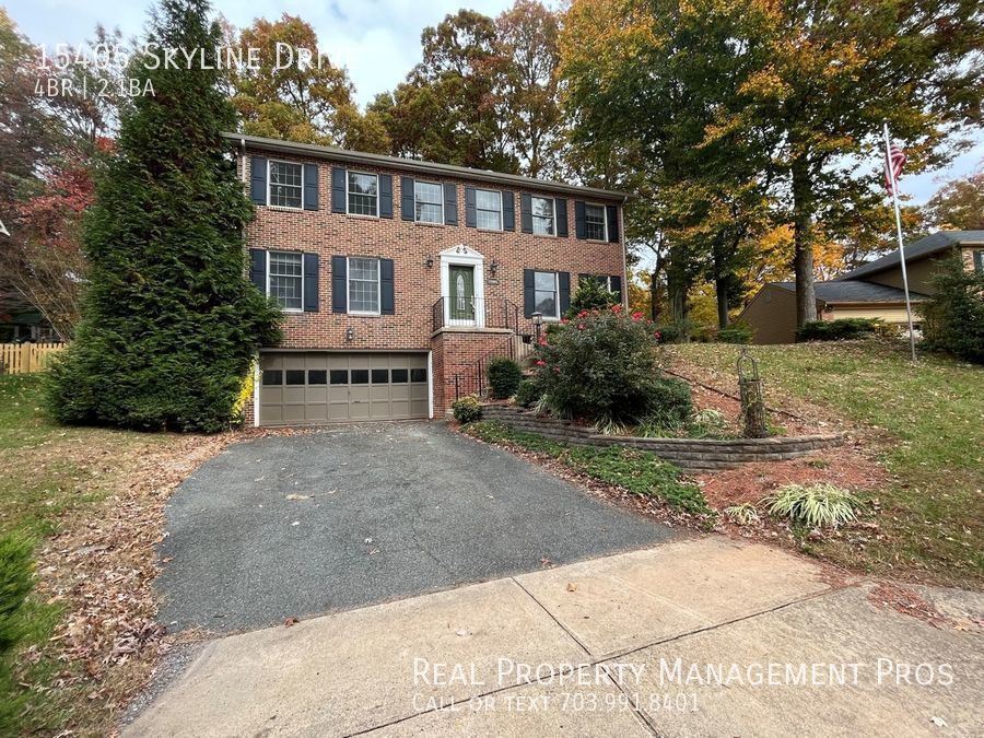 15405 Skyline Dr, Montclair, VA 22025 House Rental in Montclair, VA