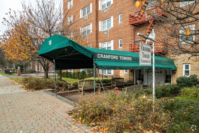 Entrance - Cranford Towers Condominiums