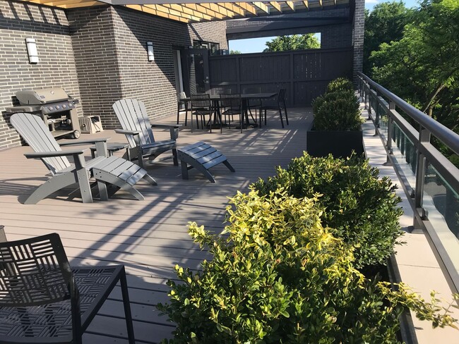 Rooftop Patio - for all tenants use - 1120 W Polk St