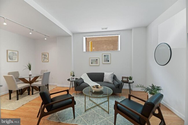 Open Concept Living/Dining - 1314 Massachusetts Ave NW