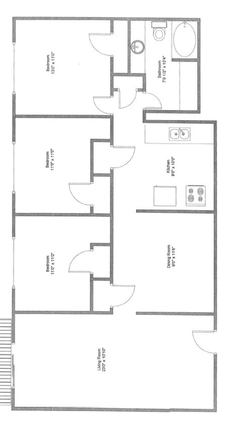 Plan d'étage - Linncrest Estates
