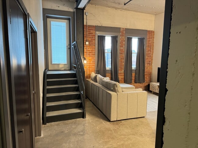 Rooftop deck entrance - 2019 Montana Ave
