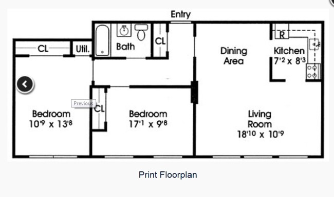 2HAB/1BA - Foster Block