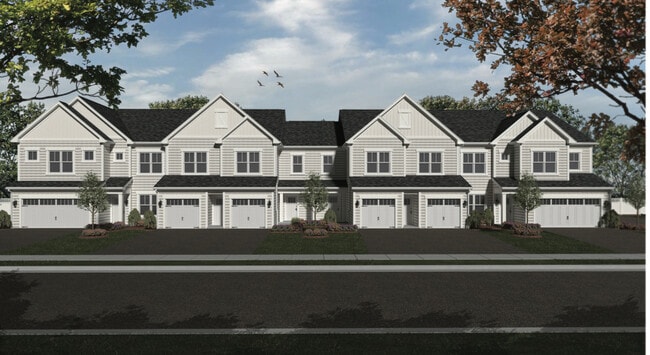 Sample exterior of building - Erie Ridge Townhomes