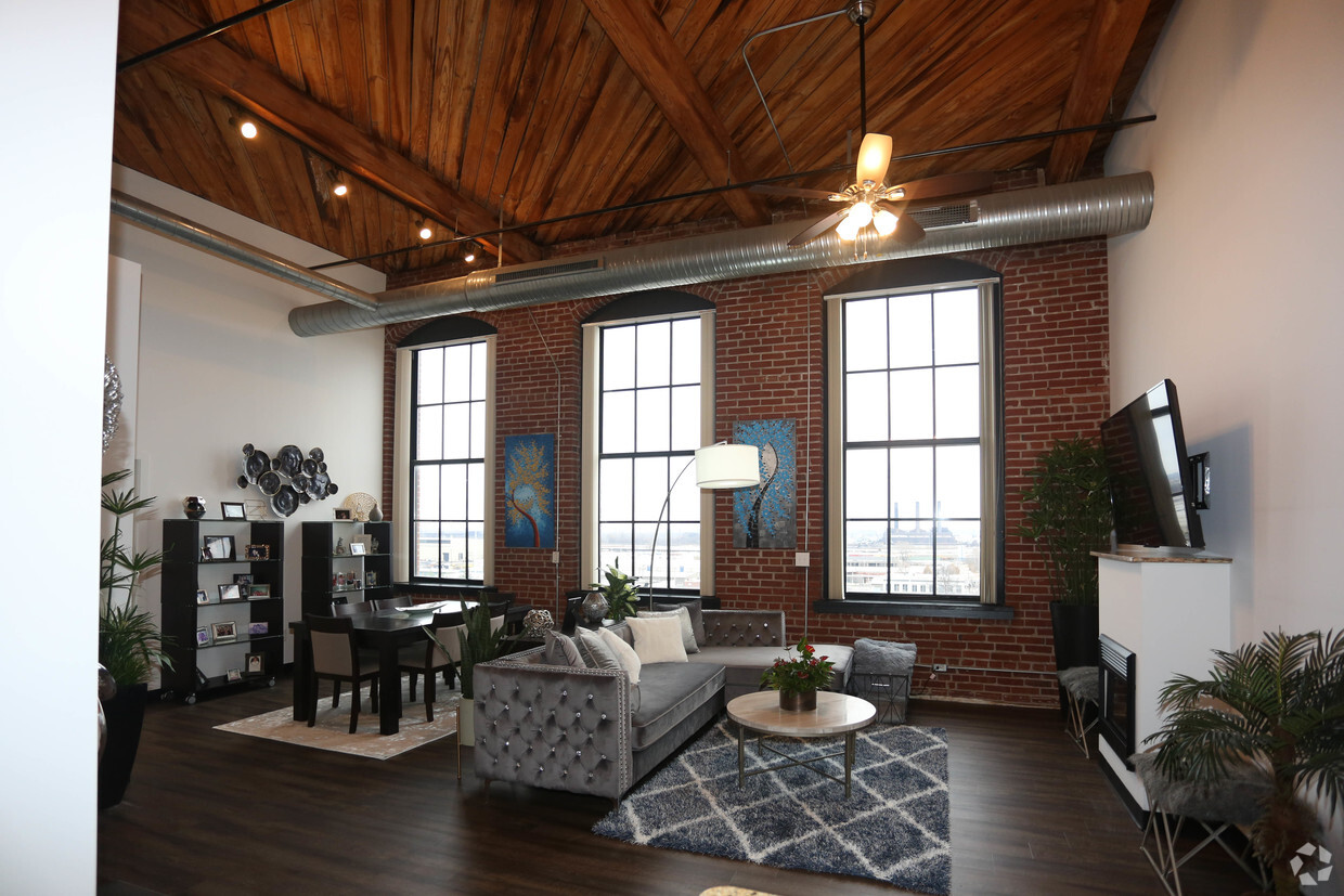 Loft de dos habitaciones - Soulard Market Loft Apartments