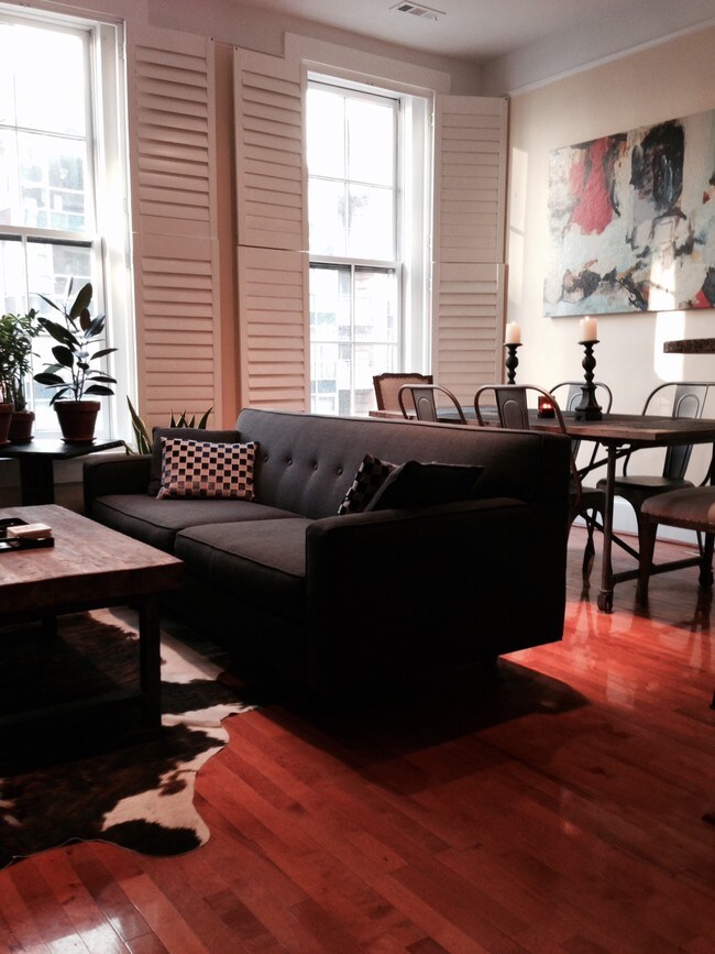 Sunny 3 large 6ft windows - 1118 10th St NW