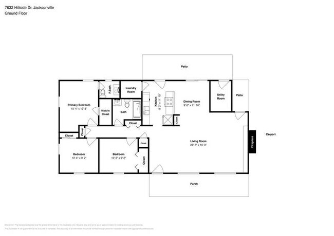 Foto del edificio - 7632 Hillside Dr