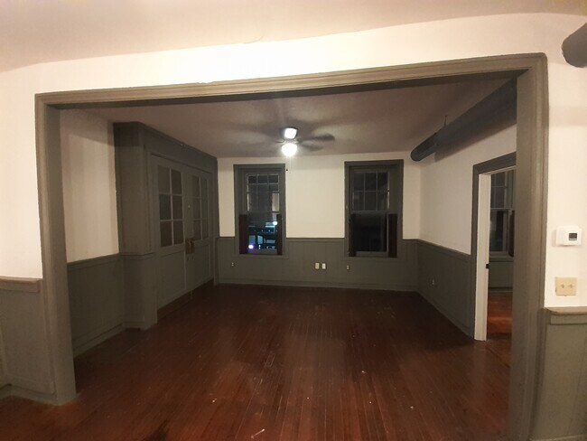 View from kitchen to living room - 212 Locust St