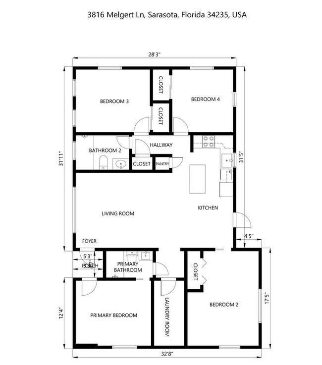 Foto del edificio - 3816 Melgert Ln