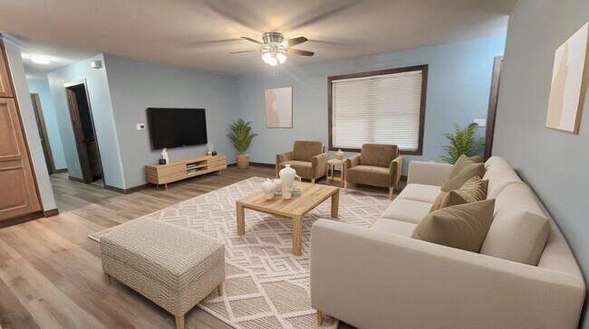 Foto del edificio - Large Modern 2022 Built 2 Bedroom, 2 Bathroom Accessible Twinhome with 2 Car Attached Garage! - 5...