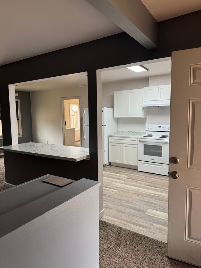 Kitchen from front door - 3811 26th St