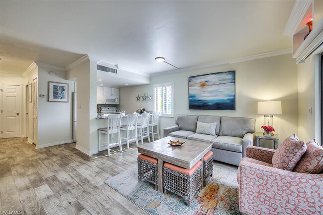 Living Room with Kitchen - 5400 Plantation Rd