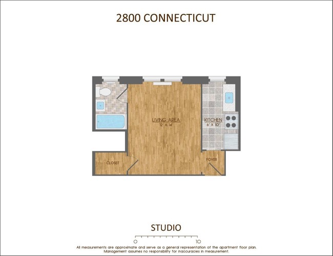 Floorplan - 2800 Connecticut Avenue