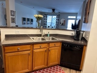 Kitchen view to Living Room - 250 Rosehall Dr