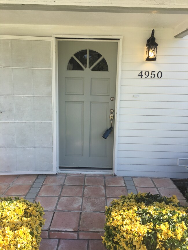 front door - 4950 Chimineas Ave