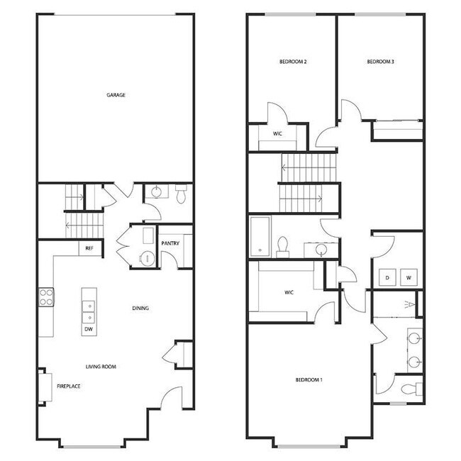 Plano de planta - RIVERS ROW