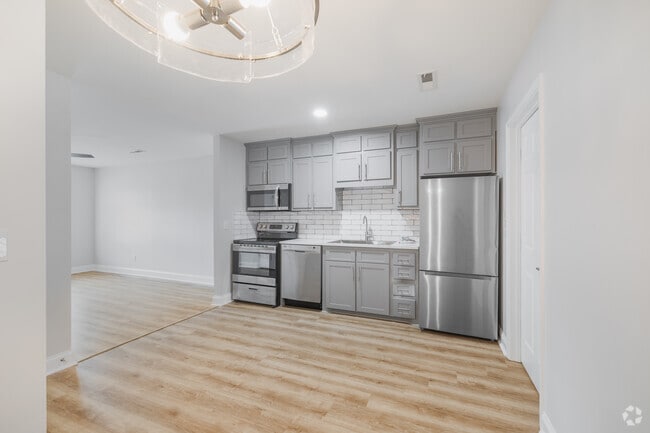 1BR, 1.5BA - 980SF - Kitchen - Faris Residences Strawberry Station