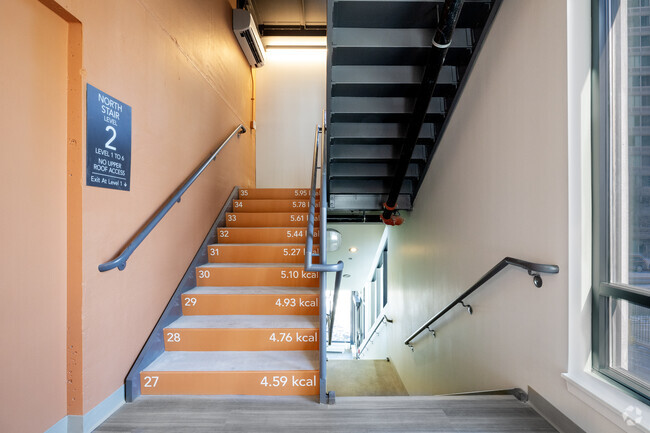 Painted Stairways - Stephen's Commons- Senior Living-Age 62+