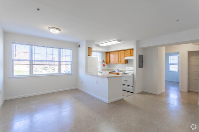 3 BR, 2 BA - 896 SF - Carver Terrace Apartments