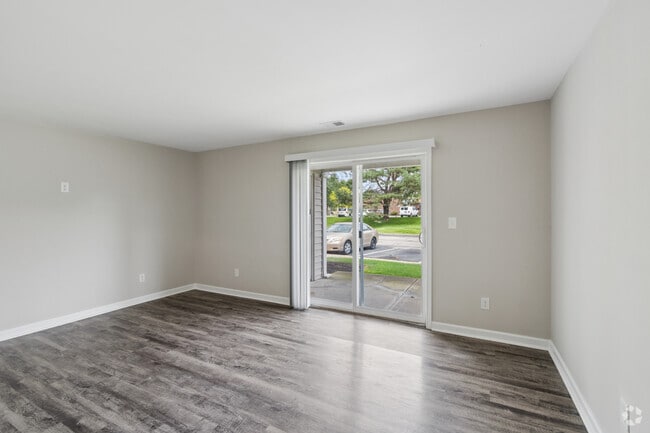 The Maple 2BR, 2BA - 1,075SF - Living Room - Castleton Manor Apartments
