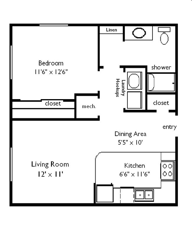1HAB/1BA - Legend Estates