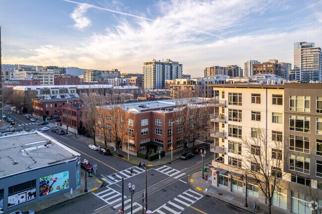 Aerial Photo - Pearl Lofts Bldg