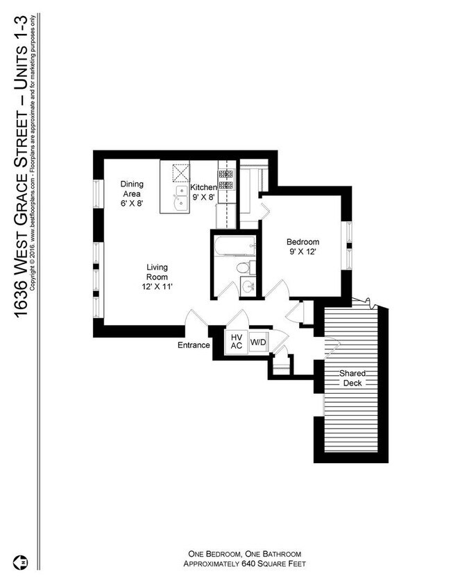 Foto del edificio - 1634 W Grace St