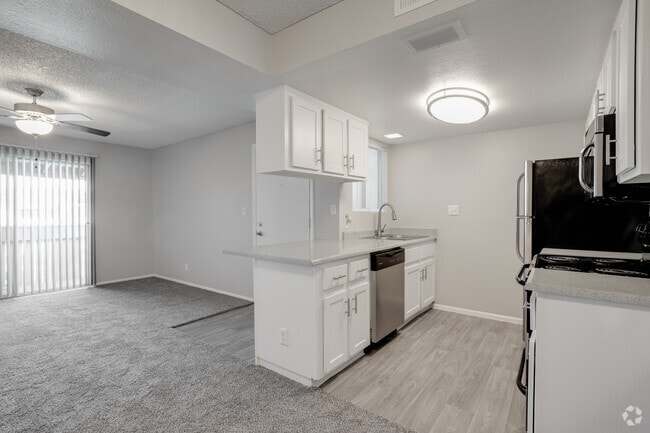 RENOVADO 1HAB, 1BA - 625SF - Ponderosa Ranch Apartments